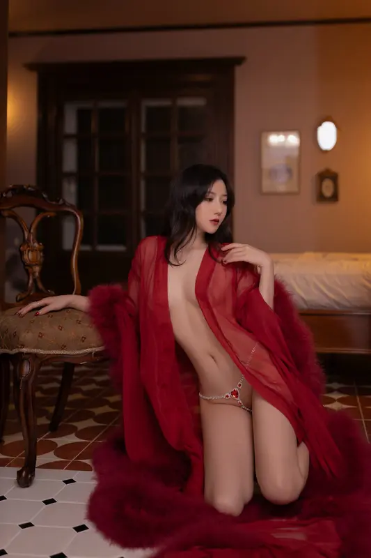 鱼子酱Fish(私拍)- NO.190《玫瑰》 14
